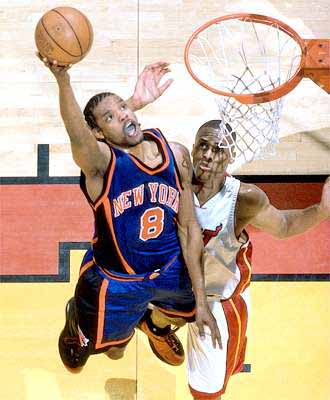 Sprewell Goes For The Lay In Over Brown